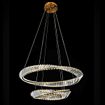Люстра подвесная из 2-х колец Round Air Chandelier варинант исполнения - 1 | Loft Concept в Казани