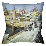 Подушка декоративная Москворецкий мост Impressionism in Art варинант исполнения - 1 | Loft Concept в Казани