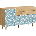 Буфет с принтом на дверцах Elise Cupboard варинант исполнения - 7 | Loft Concept в Казани