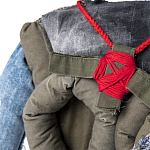 Кукла из джинсовой одежды и армейских палаток Rusalka Jeans&Tents варинант исполнения - 3 | Loft Concept в Казани