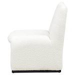 Кресло белое Cress White Boucle Collection Armchair варинант исполнения - 4 | Loft Concept в Казани