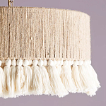 Люстра круглая плетеная с кисточками Solar Glow варинант исполнения - 7 | Loft Concept в Казани