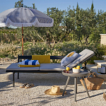 Диван-шезлонг черный Annet варинант исполнения - 7 | Loft Concept в Казани