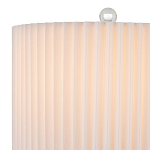 Настольная лампа с прозрачным корпусом и фактурным абажуром Charm and Luxury варинант исполнения - 2 | Loft Concept в Казани