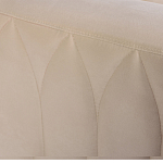 Кресло велюровое бежевое Cubic Silhouette варинант исполнения - 5 | Loft Concept в Казани