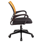 Офисное кресло с основанием из черного пластика Desk chairs Orange варинант исполнения - 3 | Loft Concept в Казани