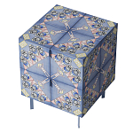 Тумба Short Ufo Blue варинант исполнения - 3 | Loft Concept в Казани