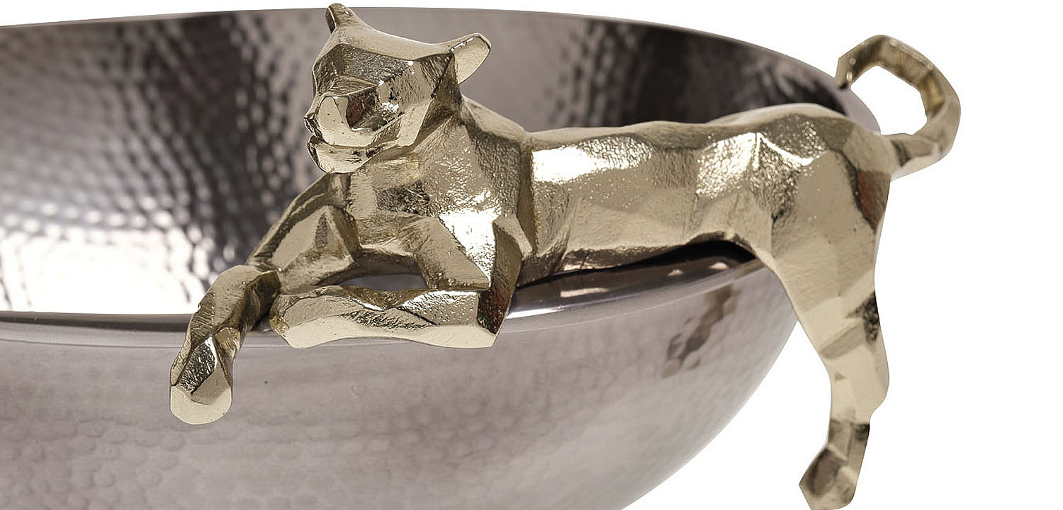 Блюдо Gold Jaguar Блюдо Gold Jaguar - Loft-Concept в Казани
