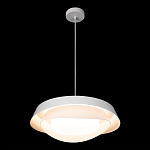 Подвесной светильник круглый белого цвета из металла Vita Cuna варинант исполнения - 6 | Loft Concept в Казани