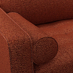 Мебельная ткань Шенилл терракотовый цвет 138 см T4-44 варинант исполнения - 6 | Loft Concept в Казани