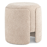 Пуфик Бежевое Букле Poof Alice Beige Boucle  варинант исполнения - 1 | Loft Concept в Казани