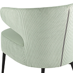 Современное мягкое кресло на металлических ножках Rakush Pistachio варинант исполнения - 7 | Loft Concept в Казани