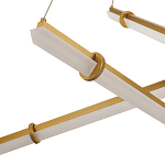 Светодиодная люстра Trumpet Tube Brass 107 варинант исполнения - 3 | Loft Concept в Казани