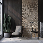 Гипсовая 3D панель с принтографией PM-45 варинант исполнения - 1 | Loft Concept в Казани