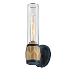 Бра для ванных комнат с прозрачным стеклянным плафоном в форме цилиндра Hinkley варинант исполнения - 12 | Loft Concept в Казани