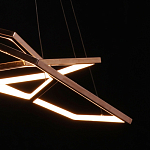 Люстра с 3-мя подвесами в виде шестиугольников Hexagon Horizontal варинант исполнения - 5 | Loft Concept в Казани