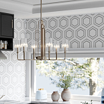  Люстра с прозрачными рифлеными цилиндрическими плафонами Kichler варинант исполнения - 27 | Loft Concept в Казани