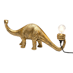 Настольная лампа для детской Золотой Динозавр  варинант исполнения - 2 | Loft Concept в Казани