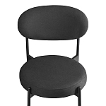 Стул мягкий Alfie Chair черный варинант исполнения - 5 | Loft Concept в Казани