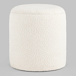 Дизайнерский Пуф Букле Poof Alice White Boucle  варинант исполнения - 5 | Loft Concept в Казани