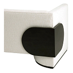 Дизайнерский Двухместный диван Florida Sofa  с элегантным деревянным декором  варинант исполнения - 4 | Loft Concept в Казани