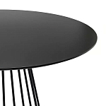 Круглый обеденный стол с основанием в виде конуса Dining table in Loft Style варинант исполнения - 2 | Loft Concept в Казани