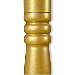 Вешалка золотого цвета с 4-мя крючками из пластика Curves Hangers варинант исполнения - 3 | Loft Concept в Казани