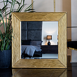 Зеркало квадратное в фактурной раме Pattern варинант исполнения - 6 | Loft Concept в Казани