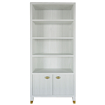 Книжный Стеллаж Elsa Dreams White с задней стенкой варинант исполнения - 6 | Loft Concept в Казани