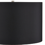 Настольная лампа с белым фактурным корпусом и черным абажуром Twisted варинант исполнения - 2 | Loft Concept в Казани