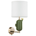 Бра с декором в виде кактуса из керамики Opuntia варинант исполнения - 1 | Loft Concept в Казани