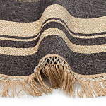 Ковер из комбинированного состава с узором Circles of goodness варинант исполнения - 3 | Loft Concept в Казани