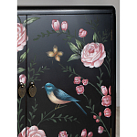 Комод деревянный Tits on flowers варинант исполнения - 7 | Loft Concept в Казани