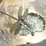 Бра Декоративный лист с стрекозой Glacial Fragment варинант исполнения - 1 | Loft Concept в Казани