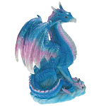 Декоративная статуэтка Дракон Blue Pink Dragon Statuette варинант исполнения - 1 | Loft Concept в Казани
