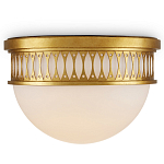 Потолочный светильник с фактурным золотым каркасом Exceptional Classic Design варинант исполнения - 3 | Loft Concept в Казани