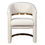 Полукресло Valbonne Chair cream velour варинант исполнения - 1 | Loft Concept в Казани