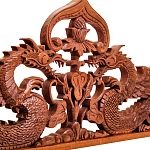 Панно из дерева драконы Panel With Trees варинант исполнения - 2 | Loft Concept в Казани