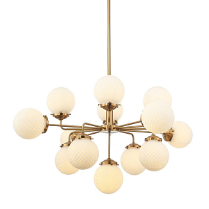 Люстра с Белыми Плафонами Bridge