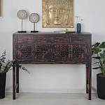 Комод деревянный Retro with four doors варинант исполнения - 2 | Loft Concept в Казани