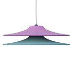 Подвесной вязаный светильник в двухцветном исполнении «Двойной Токио»  варинант исполнения - 4 | Loft Concept в Казани