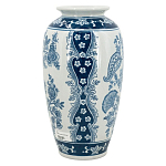 Ваза с синим цветочным орнаментом Blue & White Ornament  варинант исполнения - 2 | Loft Concept в Казани