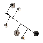 Бра с 5-ю плафонами разного диаметра и цвета Polyhedron варинант исполнения - 1 | Loft Concept в Казани