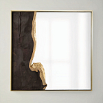 Зеркало с панно из среза палисандра Noble Mirror варинант исполнения - 3 | Loft Concept в Казани