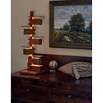 Торшер с каркасом из множества полок Links варинант исполнения - 5 | Loft Concept в Казани