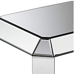 Зеркальный приставной стол Mirror Surface варинант исполнения - 1 | Loft Concept в Казани