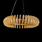 Люстра круглая с фактурными элементами в виде ракушек Inspired Sea варинант исполнения - 1 | Loft Concept в Казани