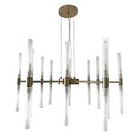 Люстра подвесная с 20-ю цилиндрическими матовыми плафонами Delta Light варинант исполнения - 2 | Loft Concept в Казани