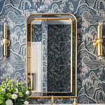 Зеркало в золотой раме Arched Mirror варинант исполнения - 2 | Loft Concept в Казани