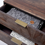 Высокая тумба с выдвижными ящиками Mosaic варинант исполнения - 3 | Loft Concept в Казани